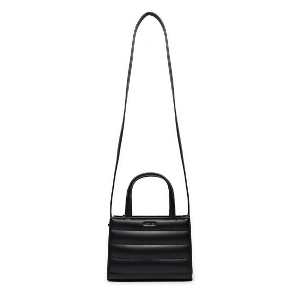 Calvin Klein Τσάντα Line Quilt Mini Tote K60K612116 BEH Μαύρο