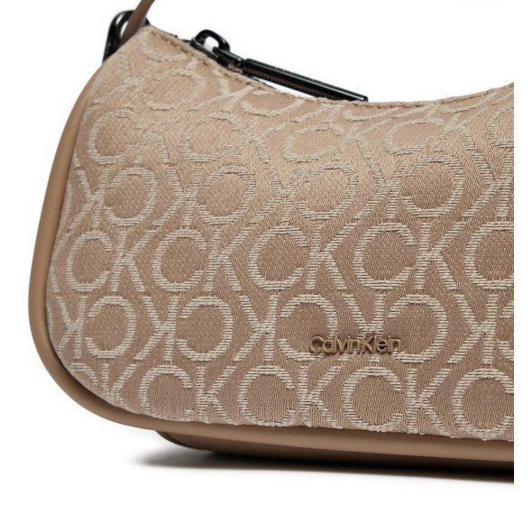 Calvin Klein Τσάντα Ck Refine Conv Crossbody K60K612151 0HE Καφέ