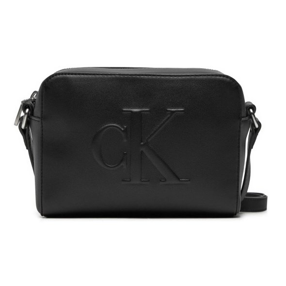 Calvin Klein Sculpted Camera Bag Deboss K60K612726 BEH Μαύρο