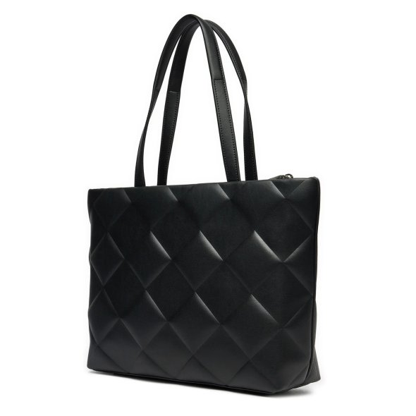 Calvin Klein Γυναικεία Τσάντα Diamond Quilt K60K612906 BEH Μαύρο