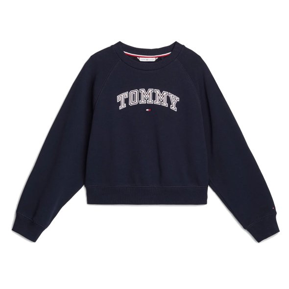 Tommy Hilfiger Kids Varsity Embroidered Crewneck KG0KG08035 DW5 Μπλε