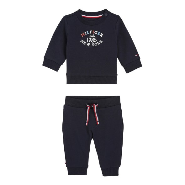 Tommy Hilfiger Kids Monotype Oval 2 Piece Set KN0KN01863 DW5 Μπλε