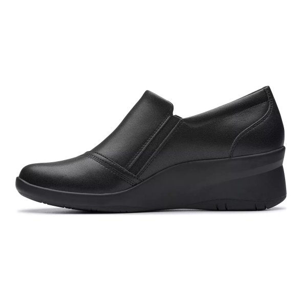 Clarks Γυναικείο Κλασικό Παπούτσι Suttyn Zip 26180145 Μαύρο