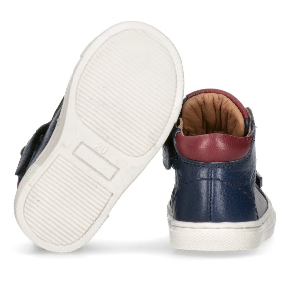 Tommy Hilfiger Kids High Top Lace-Up Sneaker T1X9-33623-0092 X663 Μπλε