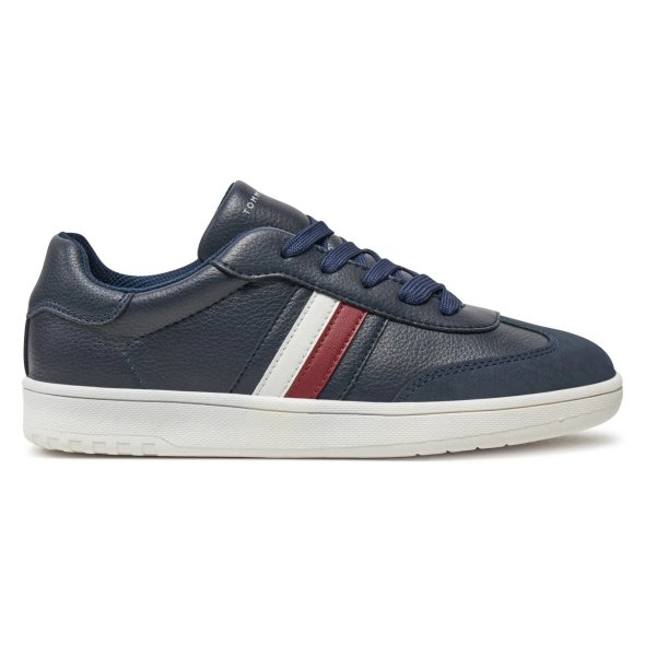 Tommy Hilfiger Stripes Low Cut Lace-Up Sneaker T3X9-33645-1269 800 Μπλε