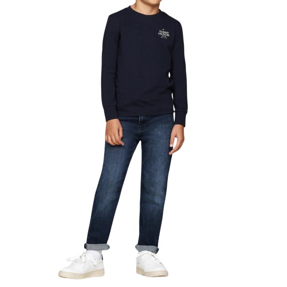 Tommy Hilfiger Kids Μπλούζα Για Αγόρια KB0KB09276 DW5 Μπλε