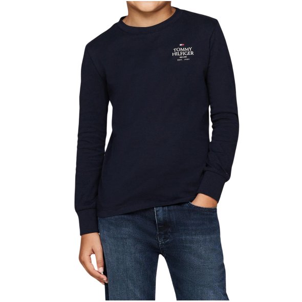 Tommy Hilfiger Kids Μπλούζα Για Αγόρια KB0KB09276 DW5 Μπλε