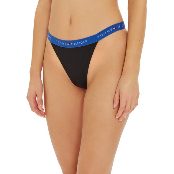 Tommy Hilfiger 3-Pack G-String UW0UW05640 0VX Μαύρο