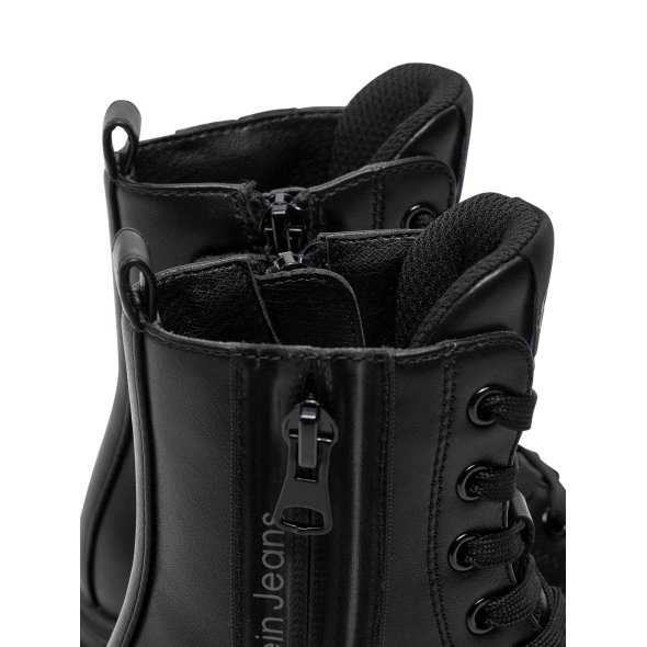 Calvin Klein Lace-Up Bootie V3A5-81018-1355 999 Μαύρο