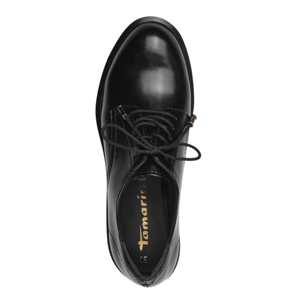 Tamaris Oxford Παπούτσι 1-23315-43 020 Black Matt