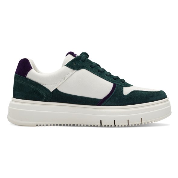 Tamaris Γυναικείο Δερμάτινο Sneaker 1-23746-43 701 Green Comb