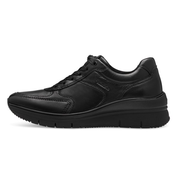 Tamaris Γυναικείο Δερμάτινο Sneaker 1-23764-43 007 Black Uni