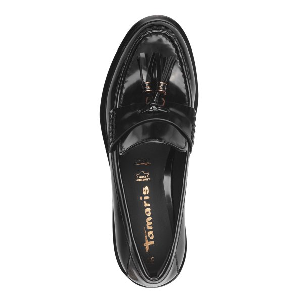 Tamaris Γυναικείο Loafer 1-24317-43 001 Μαύρο