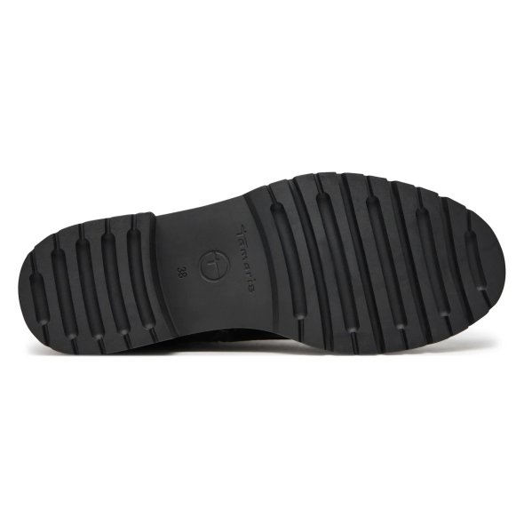 Tamaris Μποτάκι Flat 1-25236-43 001 Μαύρο