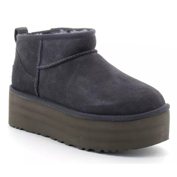 UGG W Classic Ultra Mini Platform 1135092 EVB Μπλε