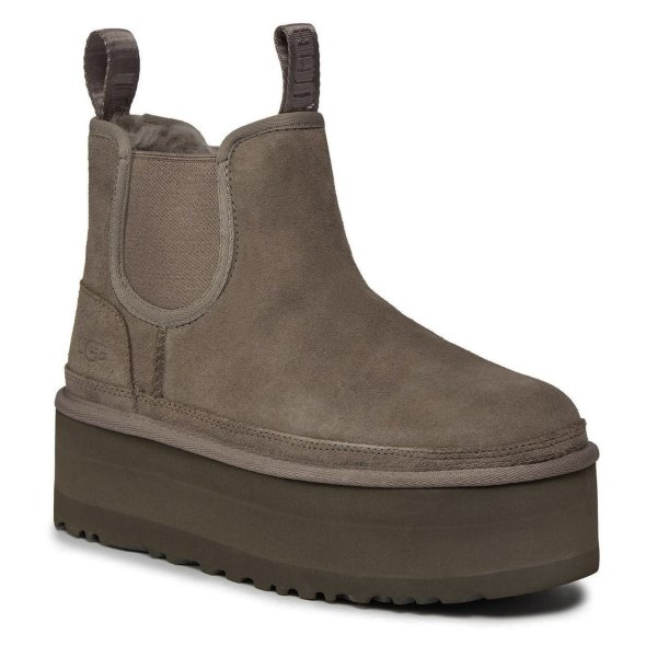 UGG Neumel Platform Chelsea 1134526 Grey