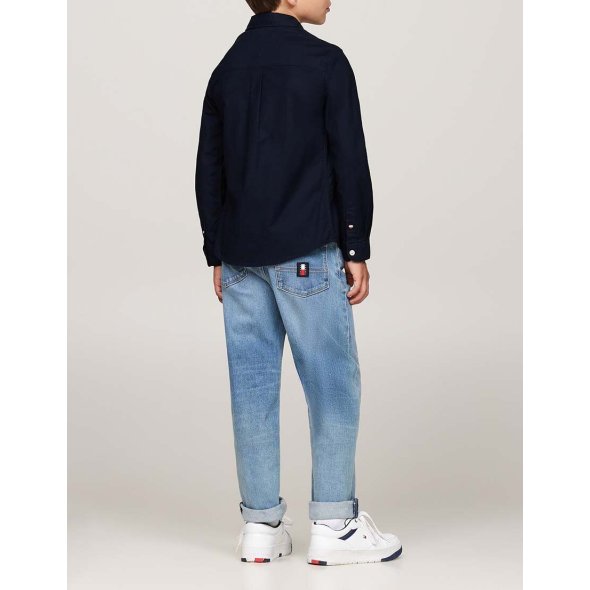 Tommy Hilfiger Πουκάμισο Για Αγόρια KB0KB09265s DW5 Μπλε