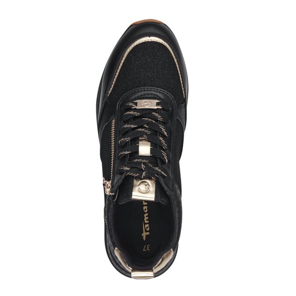 Tamaris Γυναικεία Sneaker 1-23732-41 098 Black Comb
