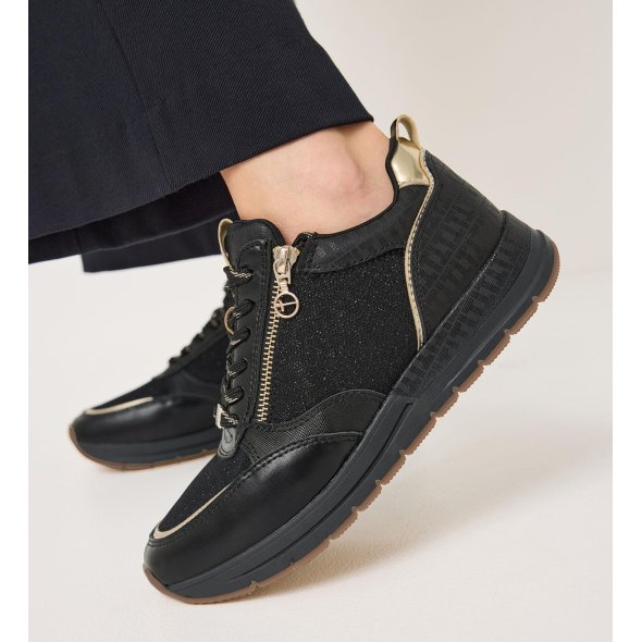 Tamaris Γυναικεία Sneaker 1-23732-41 098 Black Comb