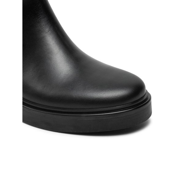 Tommy Hilfiger Premium Leather Long Boot FW0FW08180 BDS Black