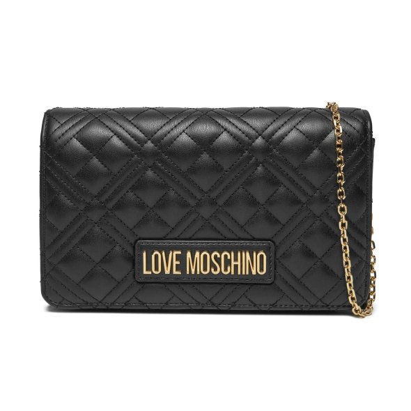 LOVE MOSCHINO Γυναικεία Τσάντα JC4079PP1LLA0000 Nero/Oro