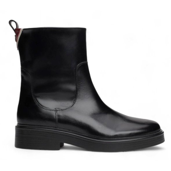 Tommy Hilfiger Premium Leather Low Boot FW0FW08181 BDS Black