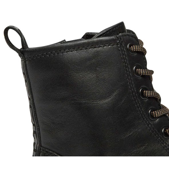 Tamaris Δερμάτινο Μποτάκι Flat 1-25230-41 001 Black