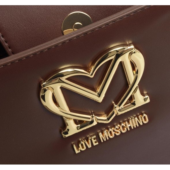 LOVE MOSCHINO Γυναικεία Τσάντα JC4412PP0FKQ0300 Καφέ