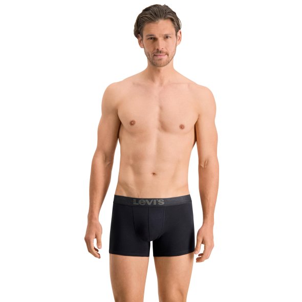 Levi's® Σετ 2 Ανδρικά Εσώρουχα Boxer Brief 701203923 002 Black