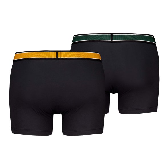 Levi's® Σετ 2 Ανδρικά Εσώρουχα Boxer Brief 701229539 001 Black Combo