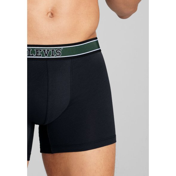 Levi's® Σετ 2 Ανδρικά Εσώρουχα Boxer Brief 701229539 001 Black Combo