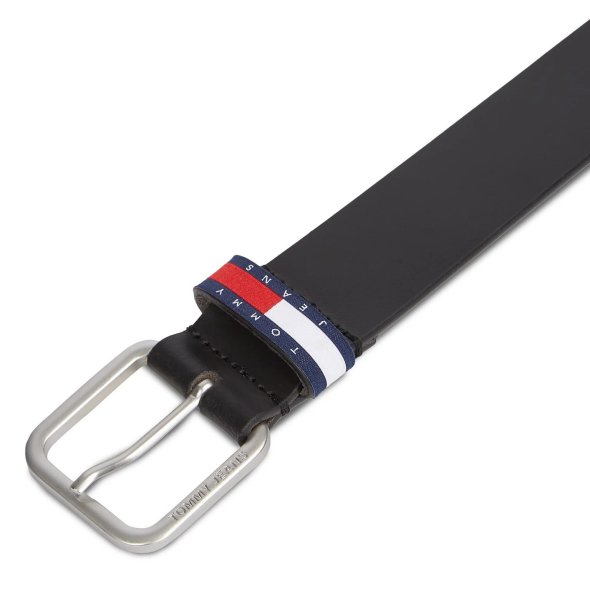 Tommy Hilfiger Ανδρική Δερμάτινη Ζώνη Ryan 3.5 AM0AM12337 BDS Μαύρο