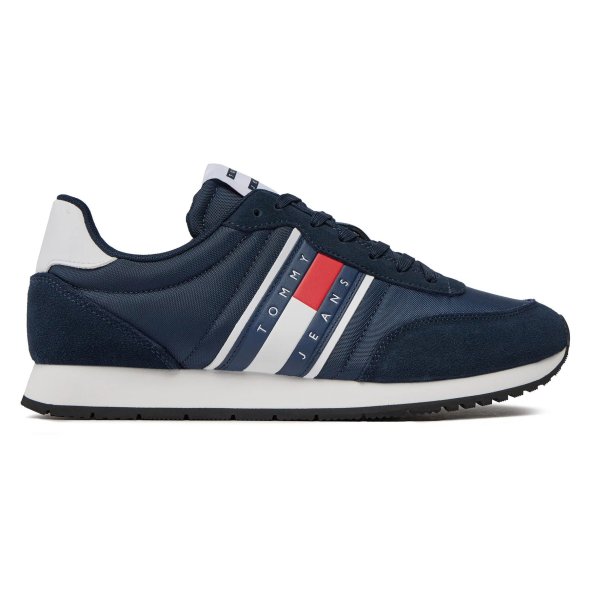 Tommy Hilfiger Jeans Ανδρικό Sneaker Tjm Runner EM0EM01351 C1G Μπλε