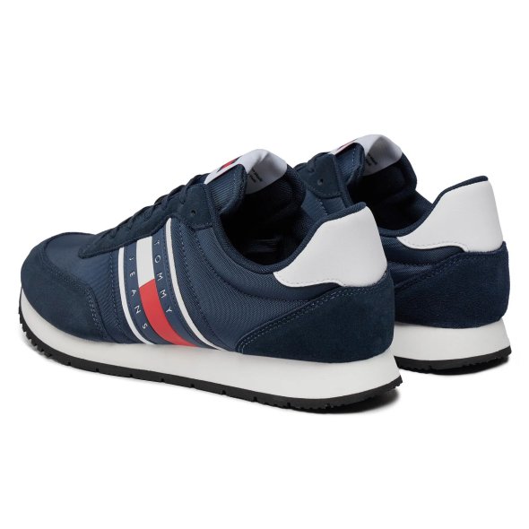 Tommy Hilfiger Jeans Ανδρικό Sneaker Tjm Runner EM0EM01351 C1G Μπλε