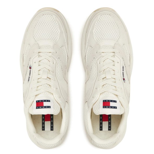Tommy Hilfiger Ανδρικό Sneaker The Coney EM0EM01520 YBL Εκρού
