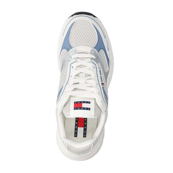 Tommy Hilfiger Γυναικείο Sneaker The Coney Metallic EN0EN02772 C33 Λευκό