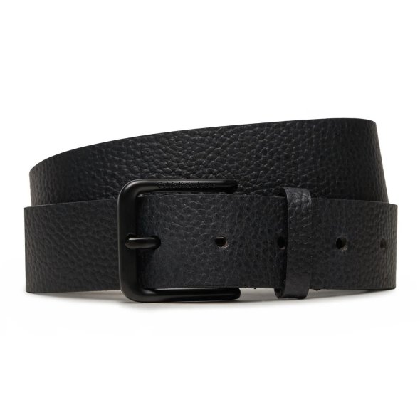 Calvin Klein Ανδρική Δερμάτινη Ζώνη 3.5mm K50K512085 0GX Μαύρο