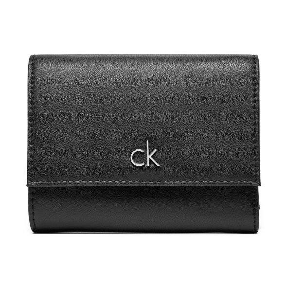 Calvin Klein Γυναικείο Μικρό Πορτοφόλι Ck Daily Medium Trifold_Pbl K60K612851 BEH Μαύρο
