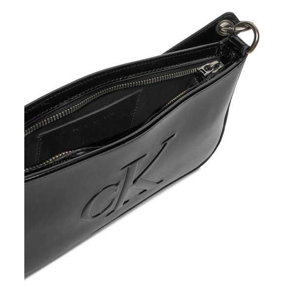 Calvin Klein Sculpted Shoulder Pouch25 K60K613052 BEH Μαύρο