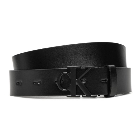 Calvin Klein Γυναικεία Δερμάτινη Ζώνη K60K613125 BEH Μαύρο