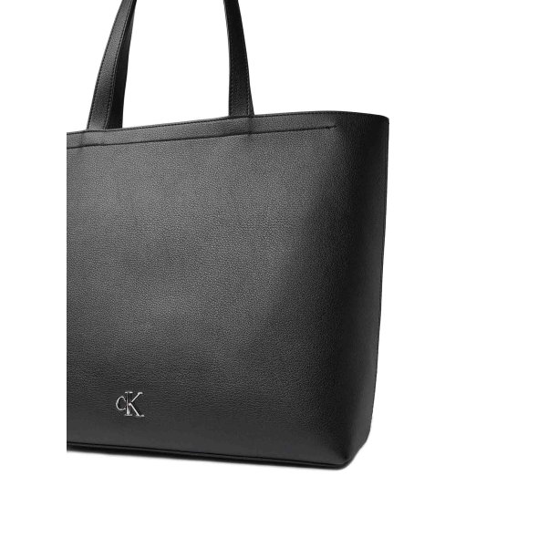 Calvin Klein Γυναικεία Τσάντα Minimal Monogram K60K613187 BEH Μαύρο
