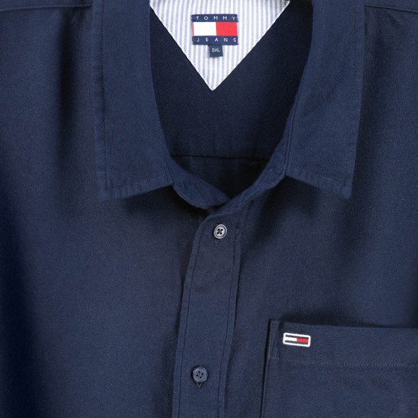 Tommy Hilfiger Tjm Reg Flannel Shirt DM0DM20669 C1G Μπλε