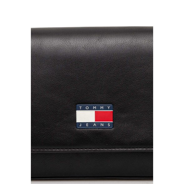 Tommy Hilfiger Γυναικείο Tjw Ess Must Flap Crossover AW0AW16968 BDS Μαύρο