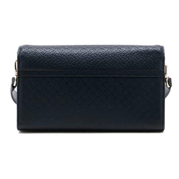 Tommy Hilfiger Γυναικεία Τσάντα Th Eternity Shoulder Bag AW0AW16933 DW6 Μπλε