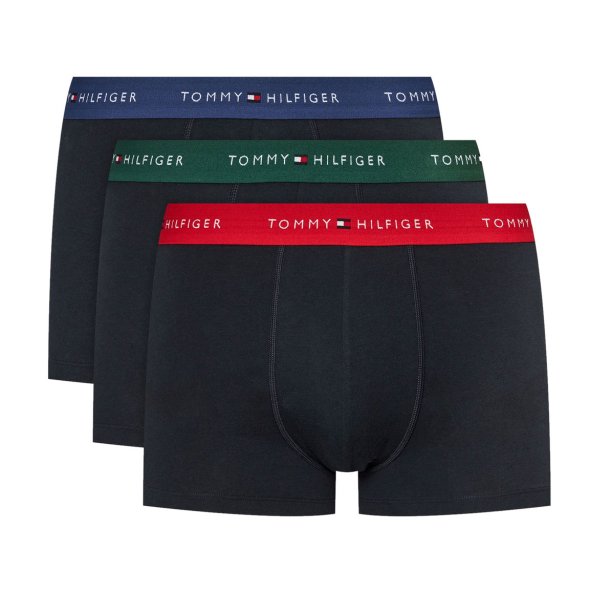 Tommy Hilfiger 3Pairs Trunk UM0UM02763 0WN Μπλε