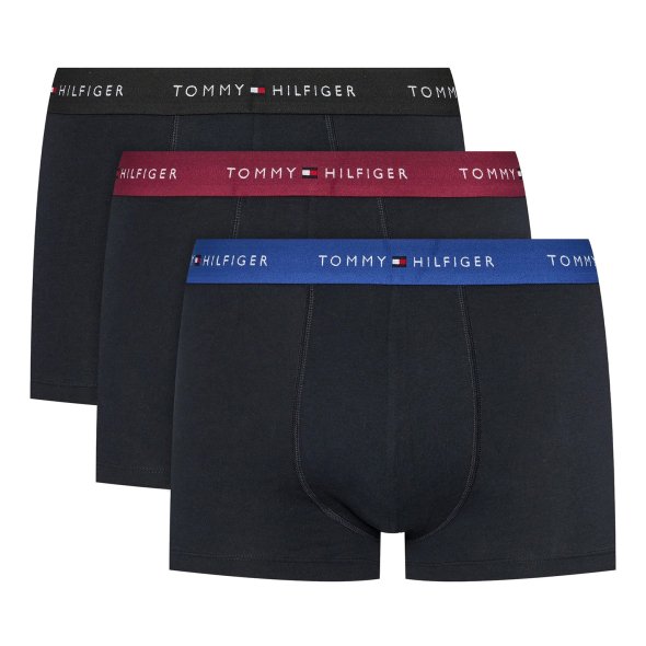 Tommy Hilfiger 3Pairs Trunk UM0UM02763 0T7 Μαύρο