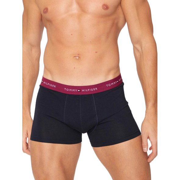 Tommy Hilfiger 3Pairs Trunk UM0UM02763 0T7 Μαύρο