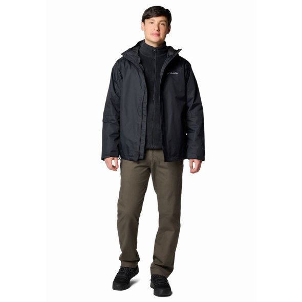 Columbia Ανδρικό Μπουφάν Tunnel Falls™ II Interchange Jacket 2096924 010 Μαύρο