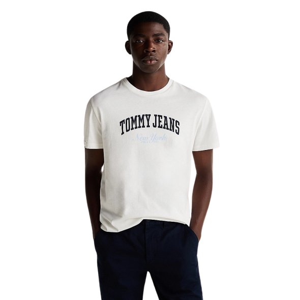 Tommy Hilfiger Ανδρικό T-Shirt DM0DM20362 YBL Λευκό