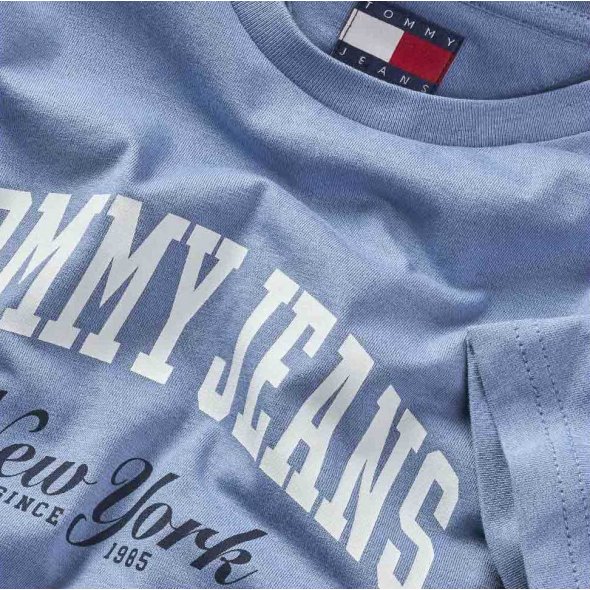 Tommy Hilfiger Ανδρικό T-Shirt DM0DM20362 DY6 Μπλε